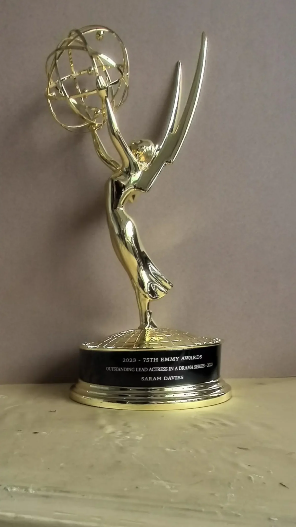 National Emmy Award 1:1 Television Academy Trophy Replica