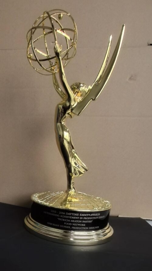 National Emmys Award 1:1 Television Academy International Trophy Replica - Purchase Now