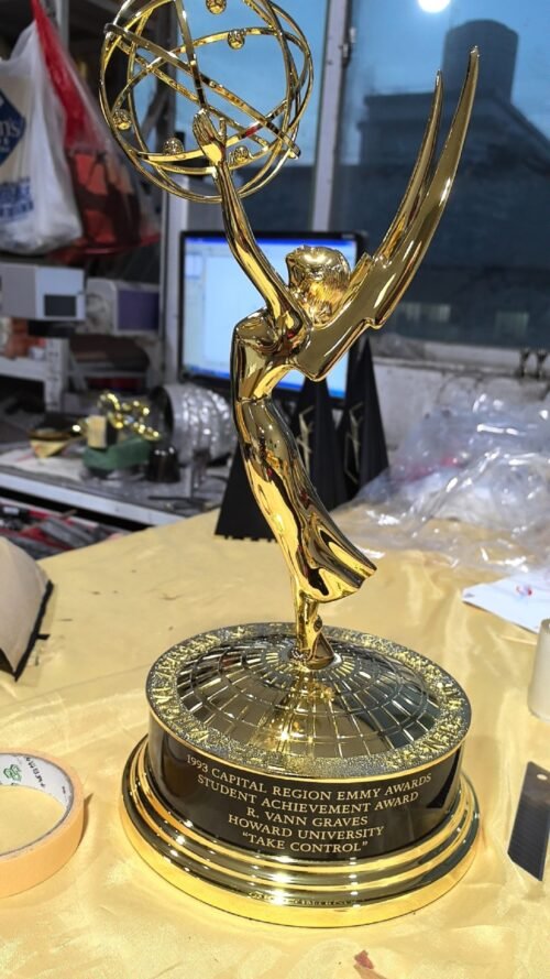 National Emmy Award 1:1 Television Academy Trophy Replica